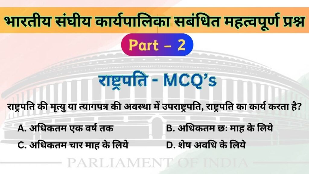 President Quiz in Hindi Part 2, Important Questions